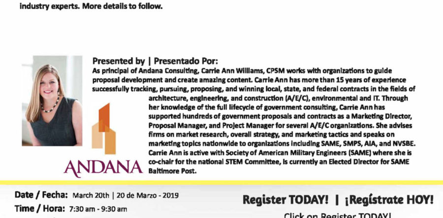 Upcoming Events: Mar 20, 2019 – AHCC Webinar – Pricing FOR THE WIN