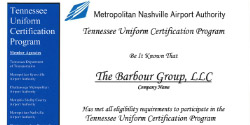 nashville-airport-authority-tennessee-uniform-certification-program-the-barbour-group
